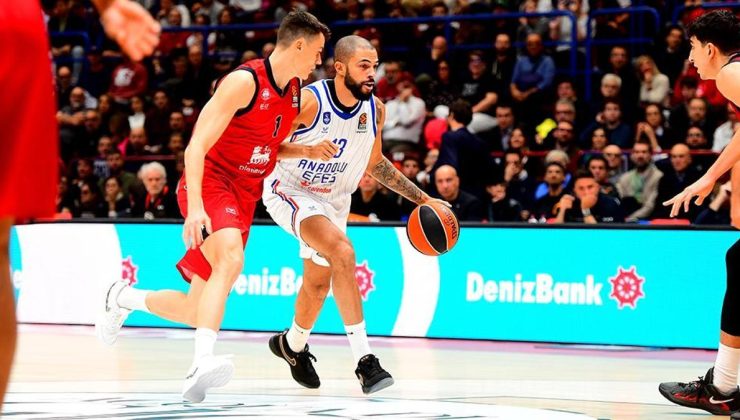 (ÖZET) Olimpia Milano – Anadolu Efes maç sonucu: 84-96 | İtalya'da kayıp yok!