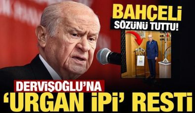 Son Dakika: Bahçeli, Dervişoğlu’nun attığı ipi istedi