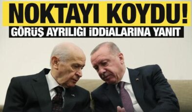 Bahçeli noktayı koydu! Erdoğan’la görüş ayrılığı iddialarına yanıt!