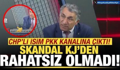 CHP İstanbul İl Eğitim Sekreteri Cömert PKK’nın kanalına çıktı!