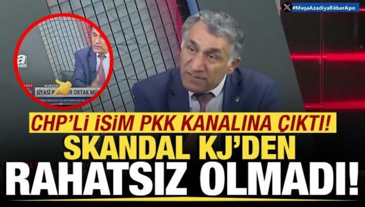 CHP İstanbul İl Eğitim Sekreteri Cömert PKK’nın kanalına çıktı!