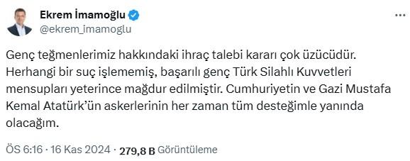 CHP lideri Özel'den teğmenler için ihraç talebine misli tepki