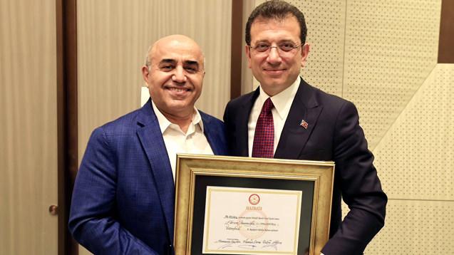 İstanbul Büyükşehir Belediye Başkanı Ekrem İmamoğlu ve Kampanya Direktöri Necati Özkan