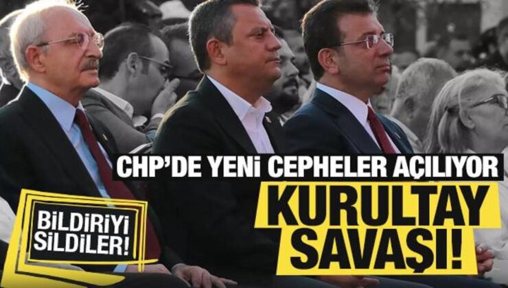 CHP’de olağanüstü kurultay savaşı! Kılıçdaroğlu’nu paylaştılar