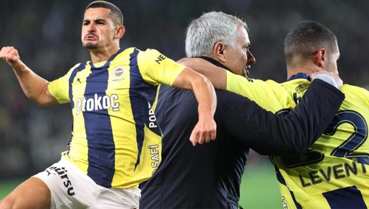 Fenerbahçe'de golünü atan Levent Mercan'a Jose Mourinho'dan özel tebrik!