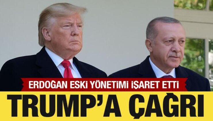 Cumhurbaşkanı Erdoğan’dan Trump’a çağrı