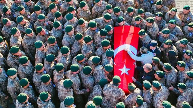 Tunceli’de şehit olan polis memuru dualarla memleketine uğurlandı