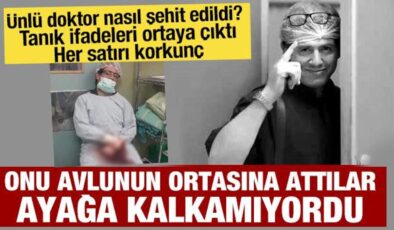 Ünlü doktor Adnan al-Bursh nasıl şehit edildi: Tanık ifadeleri ortaya çıktı