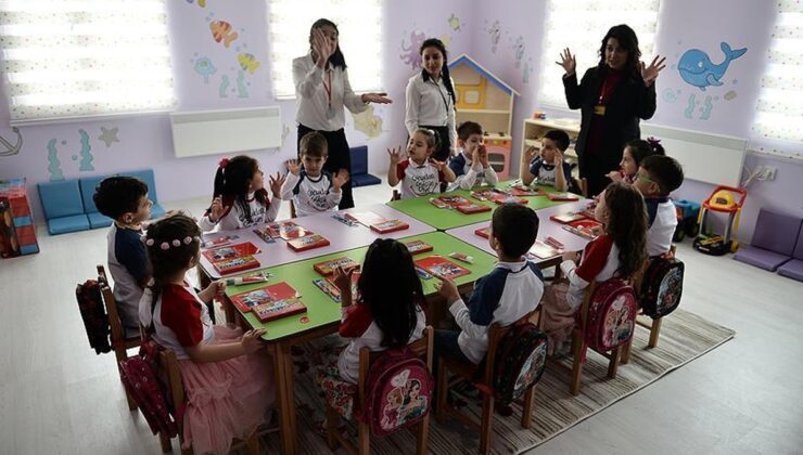 Bakan Tekin: Okul öncesi eğitimde okullaşma oranını yüzde 95'e ulaştırdık