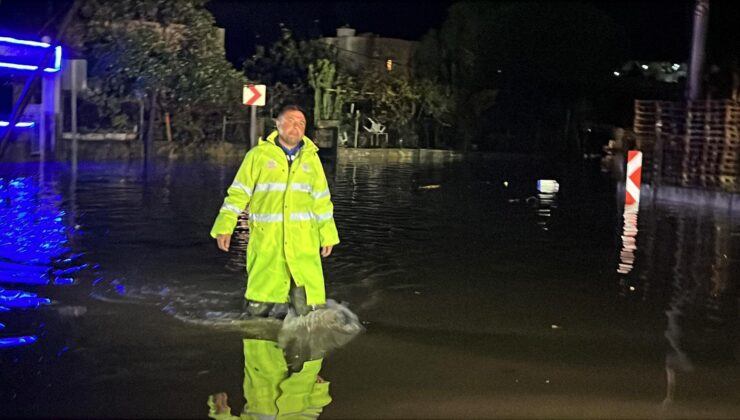 Bodrum’da sel baskını; 11’den fazla evi su bastı