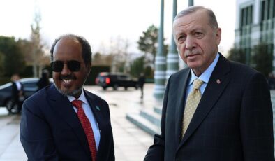 Cumhurbaşkanı Erdoğan, Somali Cumhurbaşkanı Mahmud ile görüştü