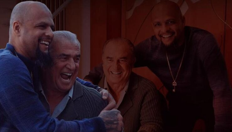 Fatih Terim'den Felipe Melo paylaşımı! 'Bir baba ve oğul…'