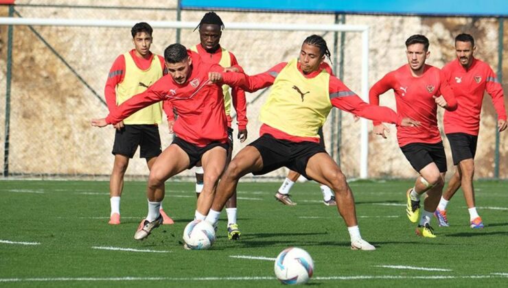 Hatayspor, Göztepe maçının hazırlıklarını sürdürdü