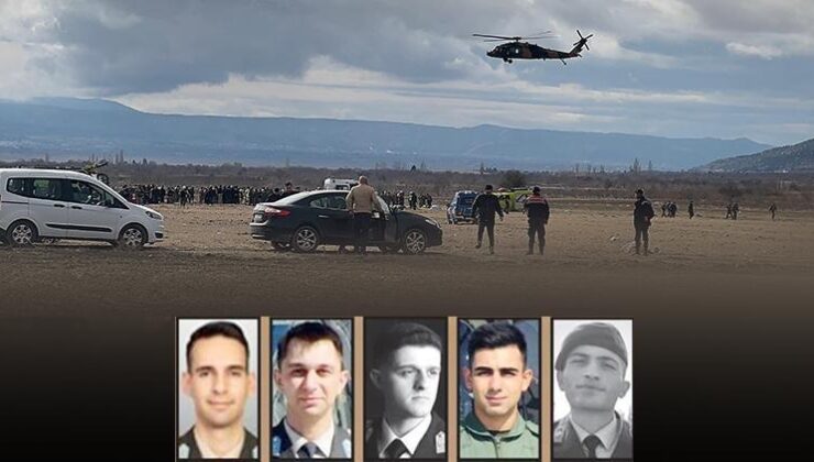 Isparta’da helikopter kazasında şehit olan askerlerin cenazeleri memleketlerine gönderildi