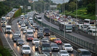 İstanbul’da trafik yoğunluğu yüzde 78’e ulaştı