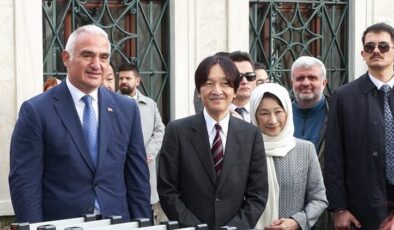 Japonya Veliaht Prens ve Prensesi, Ayasofya Camii’ni ziyaret etti