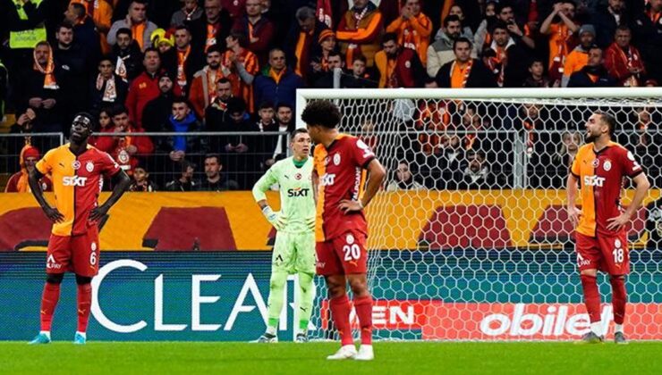 Lider Galatasaray'dan 5 maç sonra fire!