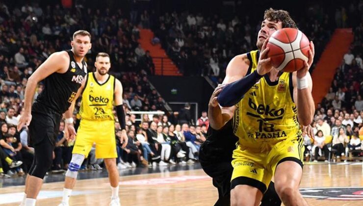 Mersin Spor-Fenerbahçe Beko maç sonucu: 69-98