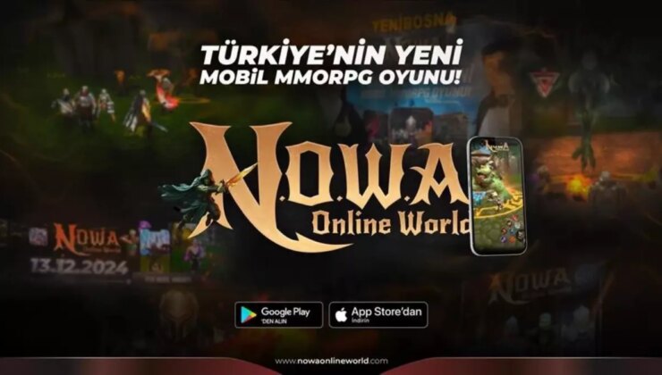 Nowa Games’in yeni mobil MMORPG oyunu kullanıcılarla buluşuyor