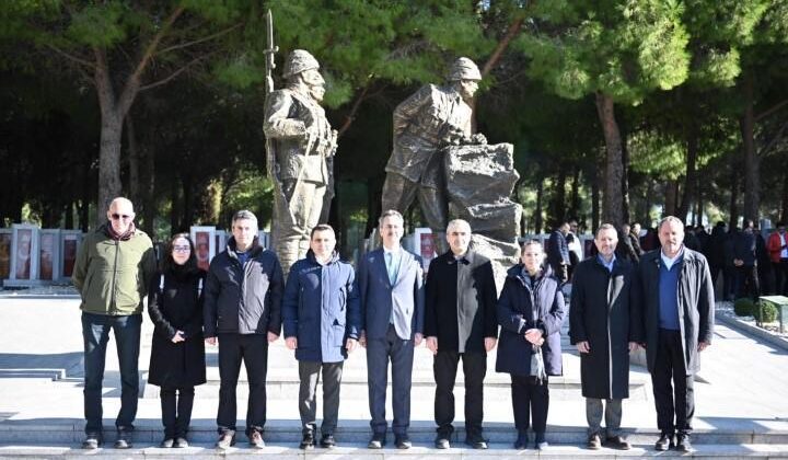 Savunma Sanayii Başkanı Haluk Görgün, Gelibolu Tarihi Alan’ı ziyaret etti