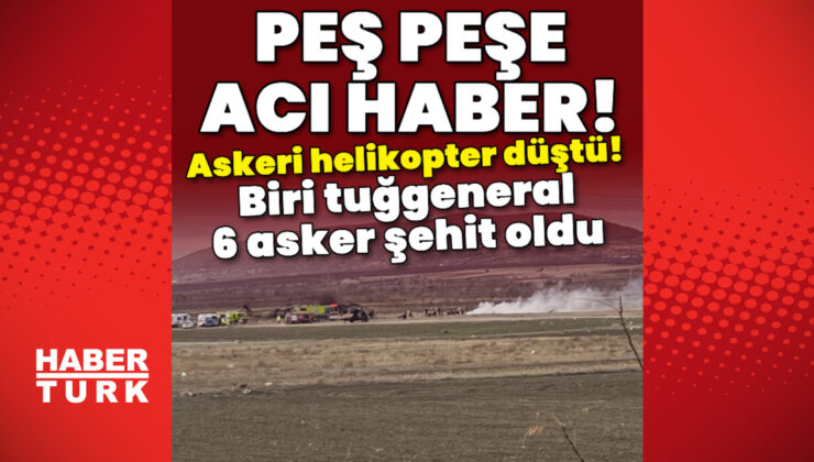 Son dakika: Isparta'da askeri helikopter düştü | Son dakika haberleri