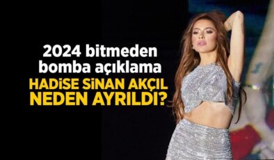 SON DAKİKA MAGAZİN HABERLERİ: Hadise 2024 bitmeden bombayı patlattı! Sinan Akçıl’dan yanıt gecikmedi