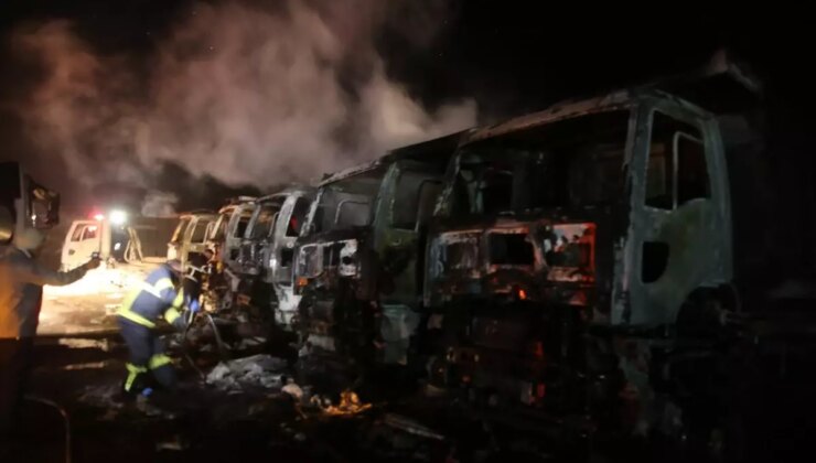 Tokat’ta Yangın: Taş Ocağındaki Asfalt Eritme Bölümünde Çıktı