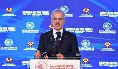 Ulaştırma ve Altyapı Bakanı Abdulkadir Uraloğlu: Sarıyer-Kilyos arası 5 dakikaya inecek